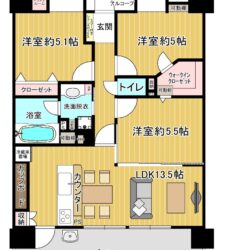 3LDK｜◆◆お問い合わせ・ご見学 窓口◆◆ 0120-664-188 (通話無料) ファイナルエステート間取