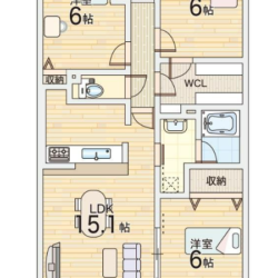 レックスコート都島 【中古マンション】リフォーム済3LDK♪